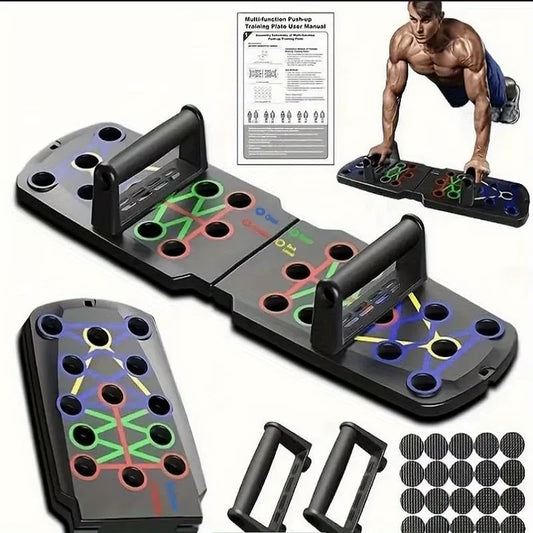 Solid Push Up Board Home Workout Equipment Multi-Functional Pushup Stands System Fitness Floor Chest