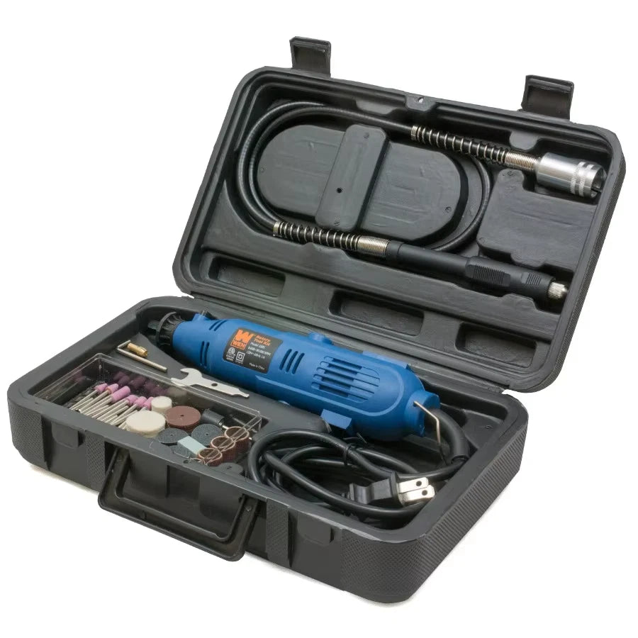 Rotary Tool Kit Includes Flex Shaft Complete DIY Power Tool for Wood Carving & Sanding Versatile