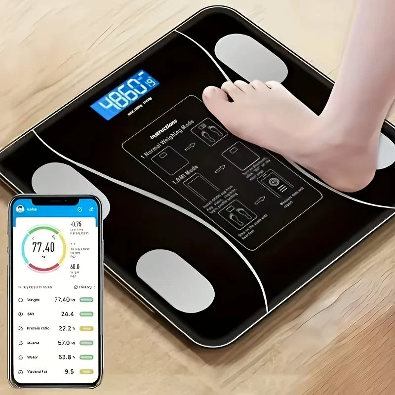 Digital Body Scale With Backlit LED Display Screen Weighing Up To 400 Pounds Ideal for Weight Management & Fitness