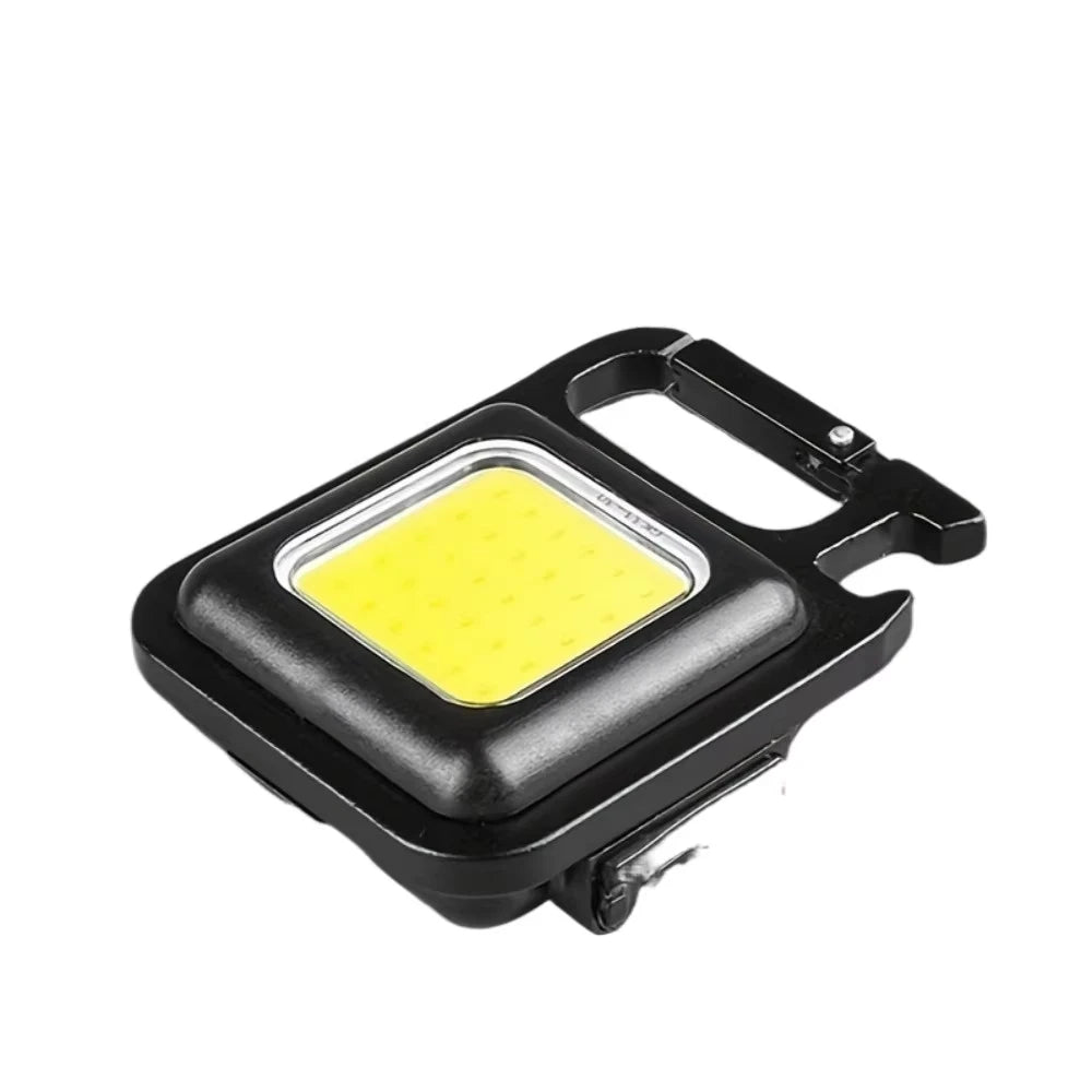 Single  sided Emergency Night Light Multifunctional USB rechargeable Mini Keychain Light