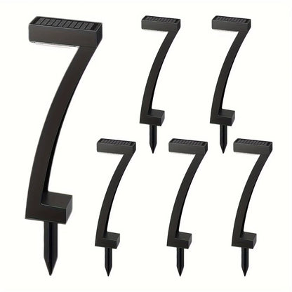 6Pack Bright Solar Outdoor Lights Pathway 12 Hrs Solar Garden Lights Auto On/Off for Outside Landscape