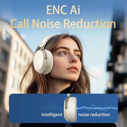 ANC Wireless Bluetooth 5.4 Headphones 48dB ANC Headsets 40mm Dynamic Driver