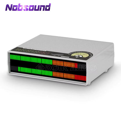 56 Bit Stereo MIC+LINE RGB LED Music Spectrum Visualizer Display Sound Level Meter Audio Analyzer