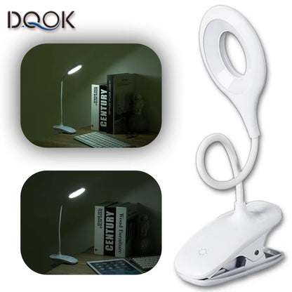 Led Desk Lamp Stepless Dimmable Touch Foldable Table Lamp Bedside Reading Eye Protection