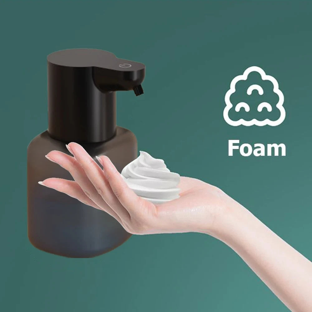 550ml Automatic Soap Dispenser USB Rechargeable Foam Gel Soap Dispenser Electric Hand Sanitizer Dispenser