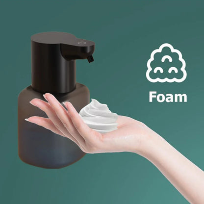 550ml Automatic Soap Dispenser USB Rechargeable Foam Gel Soap Dispenser Electric Hand Sanitizer Dispenser