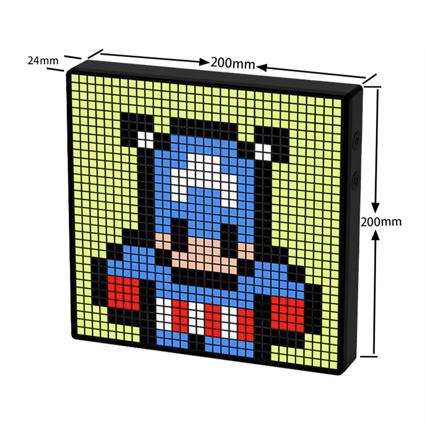 LED Pixel Display 32x32 RGB night light Smart APP Connected LED DIY Pixel Photo Frame & Decorative