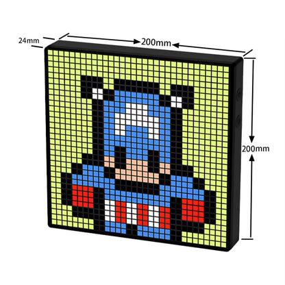 LED Pixel Display 32x32 RGB night light Smart APP Connected LED DIY Pixel Photo Frame & Decorative