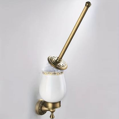 Toilet Brush Holder Traditional European Royal Style Bathroom Accessories for Home Hotel