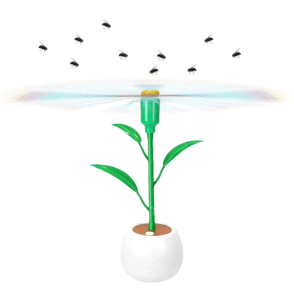 Fly Fans for Tables Fly Repellent Fan Table Top Fly Fan Fly Spinner for Picnic Restaurant