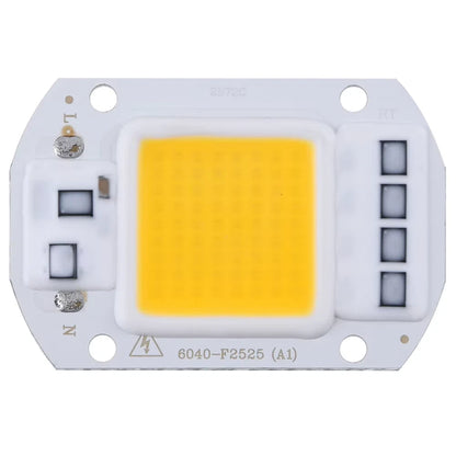 LED COB lamp Bead 50W AC 220V Smart IC No Need Driver DIY Flood light Led Bulb Spotlight Outdoor Chip Lamp