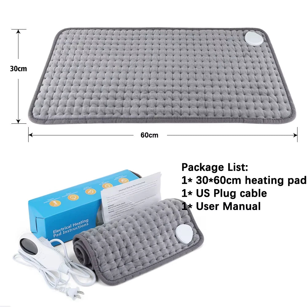 Electric Heating Pad Warmer Blanket Mat Heated Cushion Heated Pads for Waist Back Abdome Leg Shoulder Hand