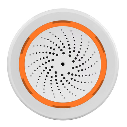 Siren Sound Light Alarm App Remote Control Home Security Protection System Sound Light Sensor Smart