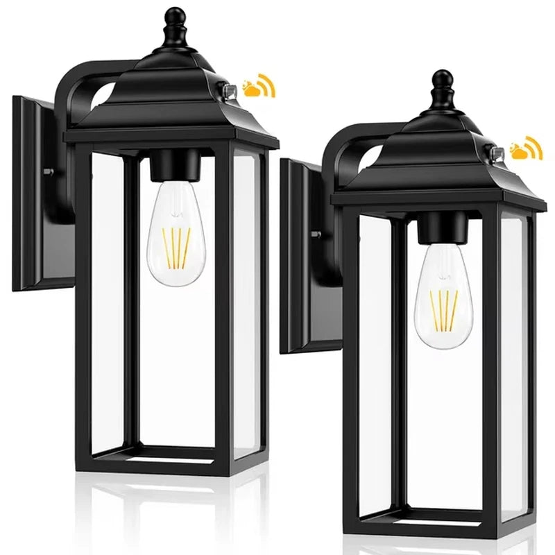Outdoor Lights Fixture Wall Sconce 2 Sets Porch Lights Outdoor Wall Lantern Decor for Exterior House Garage Patio