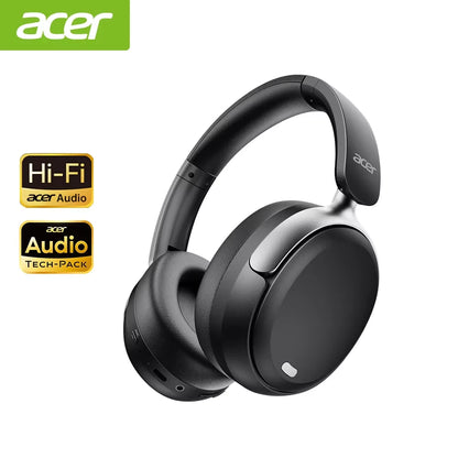 ANC Wireless Bluetooth 5.4 Headphones 48dB ANC Headsets 40mm Dynamic Driver