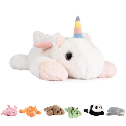 3.3 Pound Unicorn Weighted Stuffed Animals Plush Toy Large Giant Pillowfort Body Pillow Animal