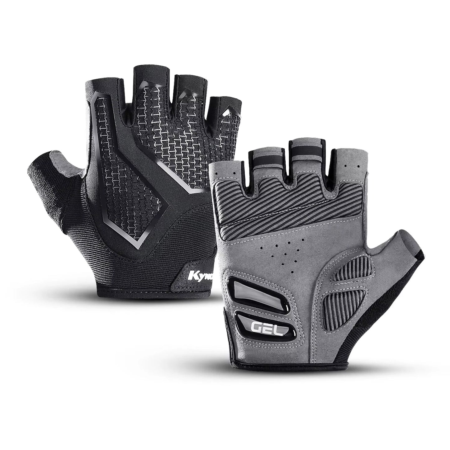 Cycling Gloves Anti- Slip Half Finger Gel Pad Shock-Absorbing Road Riding Gloves Summer Half-Finger Men Women