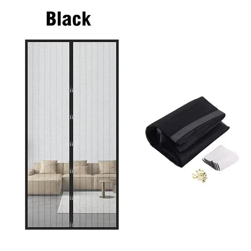 Magnetic Mosquito Net Summer Insect Fly Control Door Curtain Net Automatic Closing Door Screen