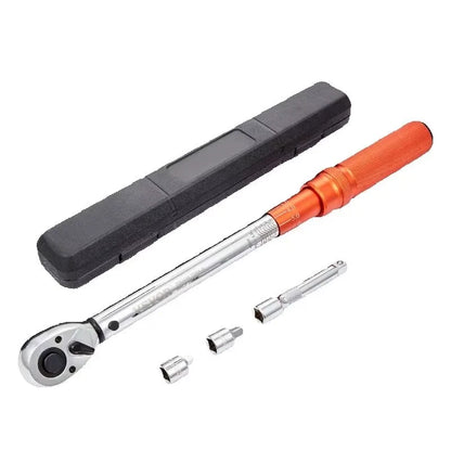 Torque Wrench Set Drive Click Torque Wrench Dual-Direction Adjustable Mechanical Dual Range Scales