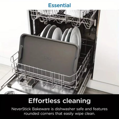 11x17 Inch Aluminum Baking Pan Dishwasher Safe Commercial Half Sheet Pan for Long Lasting Performance