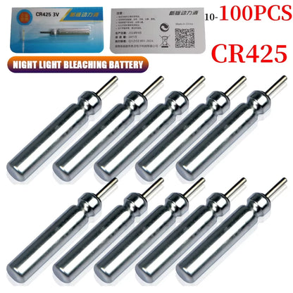 10 Pcs Fishing Floats Battery CR425 Night Fishing Floats Light 3.6V Electric NEW