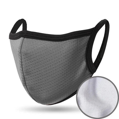 2-Ply Cloth Face Mask Washable Reusable and Breathable Face Covering with Ear Protection Loops