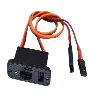 2 Pcs New Heavy Duty RC Switch On Off with LED 3 Pin JR Futaba Connectors 22AWG for Battery Charger