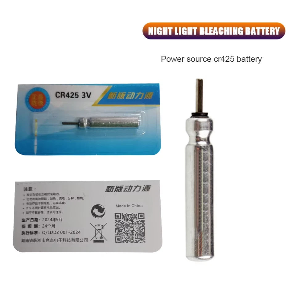 10 Pcs Fishing Floats Battery CR425 Night Fishing Floats Light 3.6V Electric NEW