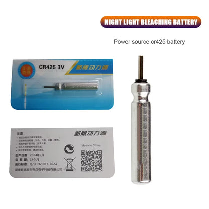 10 Pcs Fishing Floats Battery CR425 Night Fishing Floats Light 3.6V Electric NEW