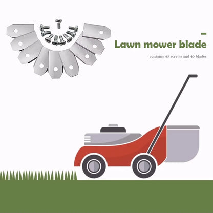 30PCS Stainless Steel Grass Cutter Repair Accessories Blades Spare Parts 0.7 MM Sharp for Husqvarna Automower