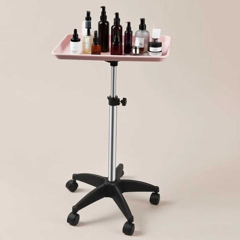 360° Rotating Beauty Salon Cart with Wheels Organizer with Adjustable Height Ultimate Salon