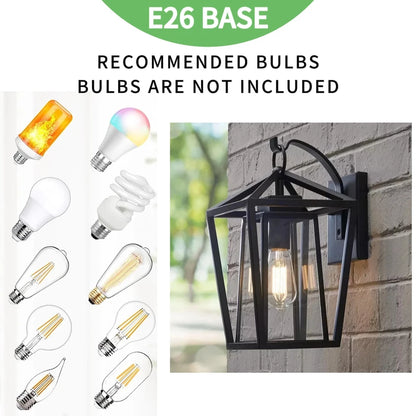 Outdoor Wall Light Fixtures Exterior Waterproof Lanterns Porch Sconces Wall Mounted Lighting