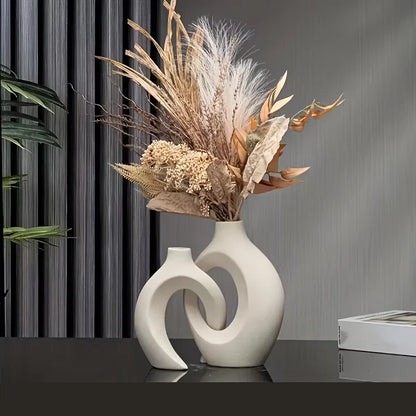 2pc ceramic vase artwork living room bedroom study cafe and other decorations Christmas gifts