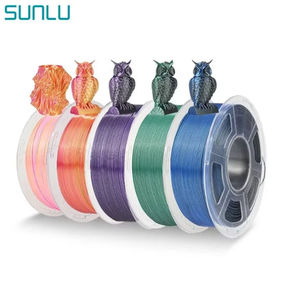 Dual &Triple Colors 3D Printer Filament 5KG 1kg Roll 1.75mm Dimensional Accuracy
