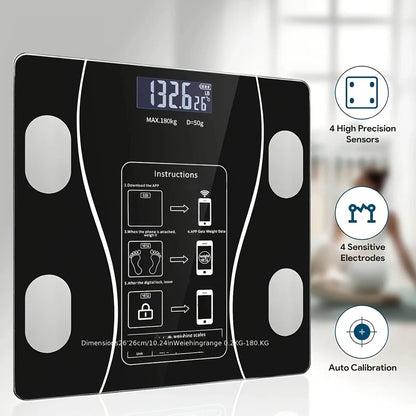 Digital Body Scale With Backlit LED Display Screen Weighing Up To 400 Pounds Ideal for Weight Management & Fitness