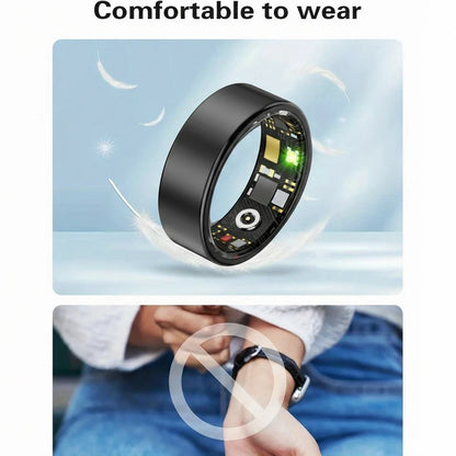 Smart ring sleep tracking motion monitoring compatible with iPhone and Android smart gift