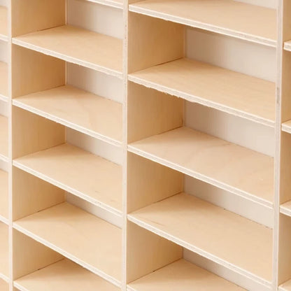 80 Grids For Hot Wheels Diecast Car Matchbox 1/64 Wood Display Shelf Toy Storage