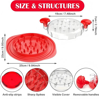 Chicken Shredder Tool Visible Meat Shredder Twist Chopper Slip Strip Suitable