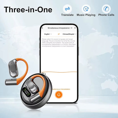 Earbuds Real Time 144 Languages Language Translator Earbuds Translation Headphones for Travel Business