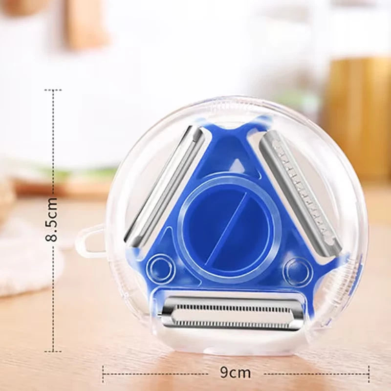 3in1 Kitchen Convenience Vegetable Peeler Carrot Grater Fruit cutter hredding Tool Kitchen gadgets set