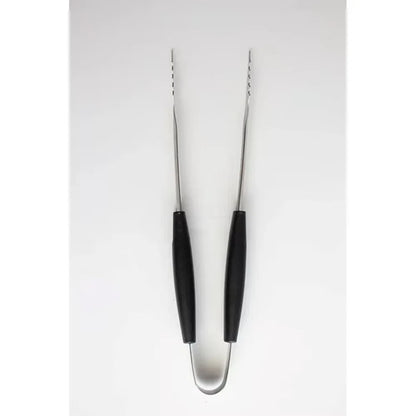 3 Piece Stainless Steel BBQ Grill Set Fork Tongs Spatula Durable Non Slip Handles Perfect