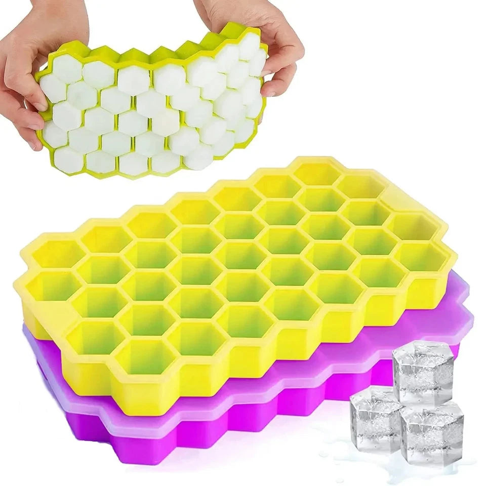 1PCS Silicone Ice Cube Mold 148 Cube Large capacity Ice Trays Food Grade Maker BPA Free Reusable Ice Maker