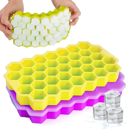 1PCS Silicone Ice Cube Mold 148 Cube Large capacity Ice Trays Food Grade Maker BPA Free Reusable Ice Maker