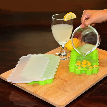 1PCS Silicone Ice Cube Mold 148 Cube Large capacity Ice Trays Food Grade Maker BPA Free Reusable Ice Maker
