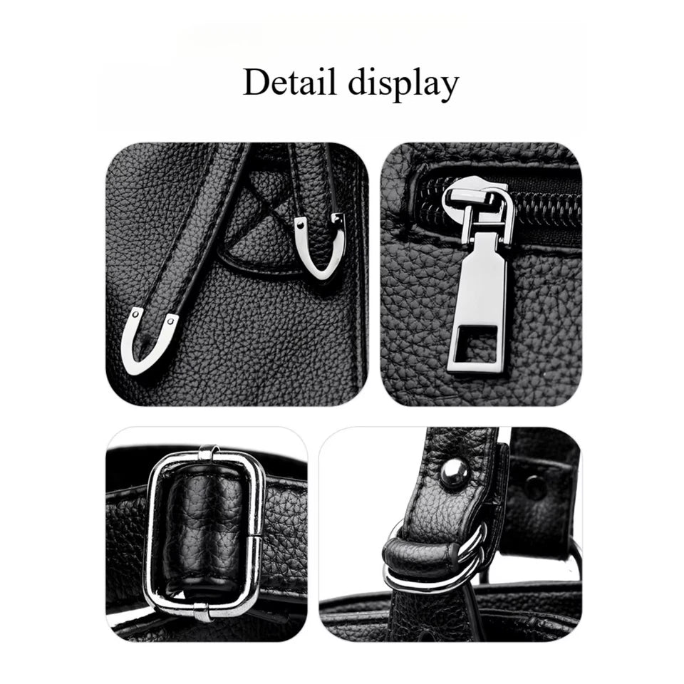 New large capacity women's fashion shoulder bag, fashion cross-body bag commuting bag