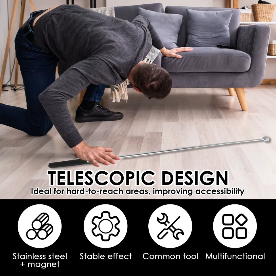 Telescoping Magnetic Pickup Tool 4 Pack Extendable Magnet Stick Magnet Pickup