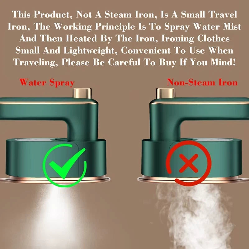Handheld Clothing Plate Iron for Clothes Voor Mini ironing Machine Portable Travel Steam Iron Home Appliance