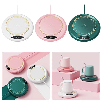 Coffee Mug Warmer 3 Temperature Setting Electric Cup Heater USB Constant Cup Warmer Tea Water