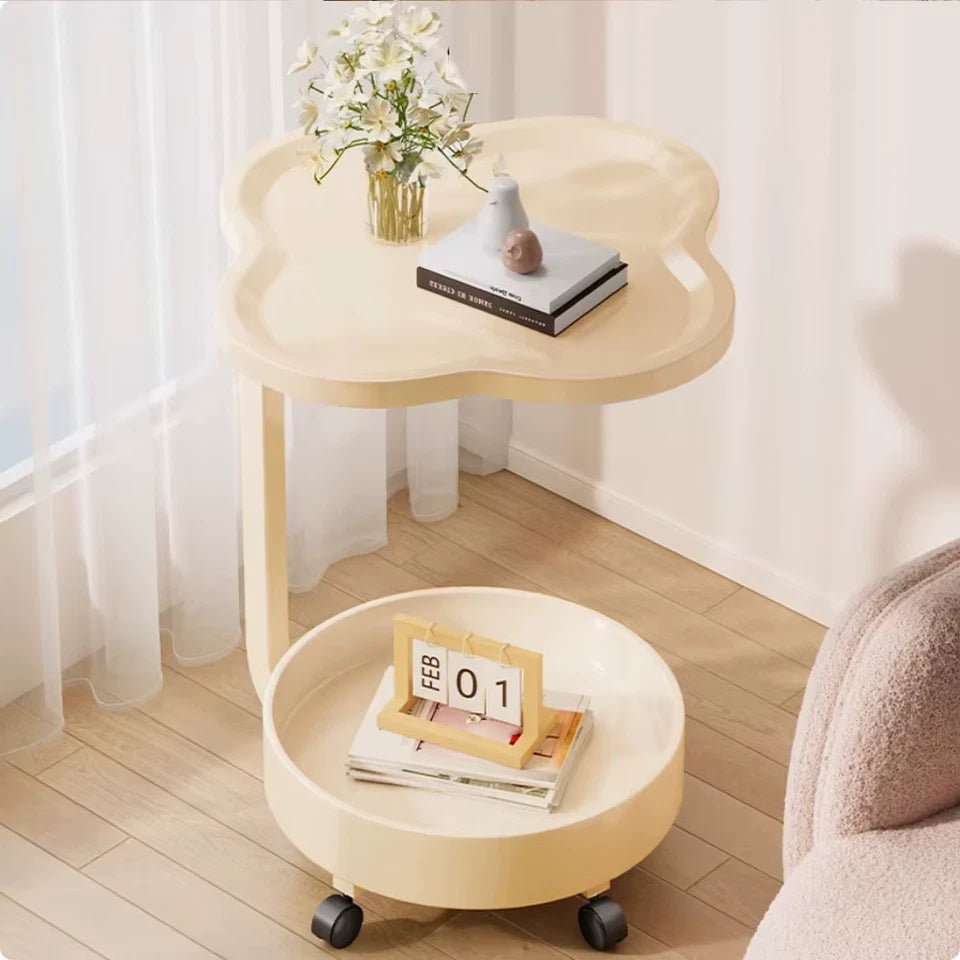 Unique Coffee Storage OF Goods Table Living Room Nordic Frame Moving For Bedroom