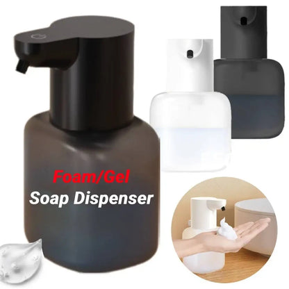 550ml Automatic Soap Dispenser USB Rechargeable Foam Gel Soap Dispenser Electric Hand Sanitizer Dispenser